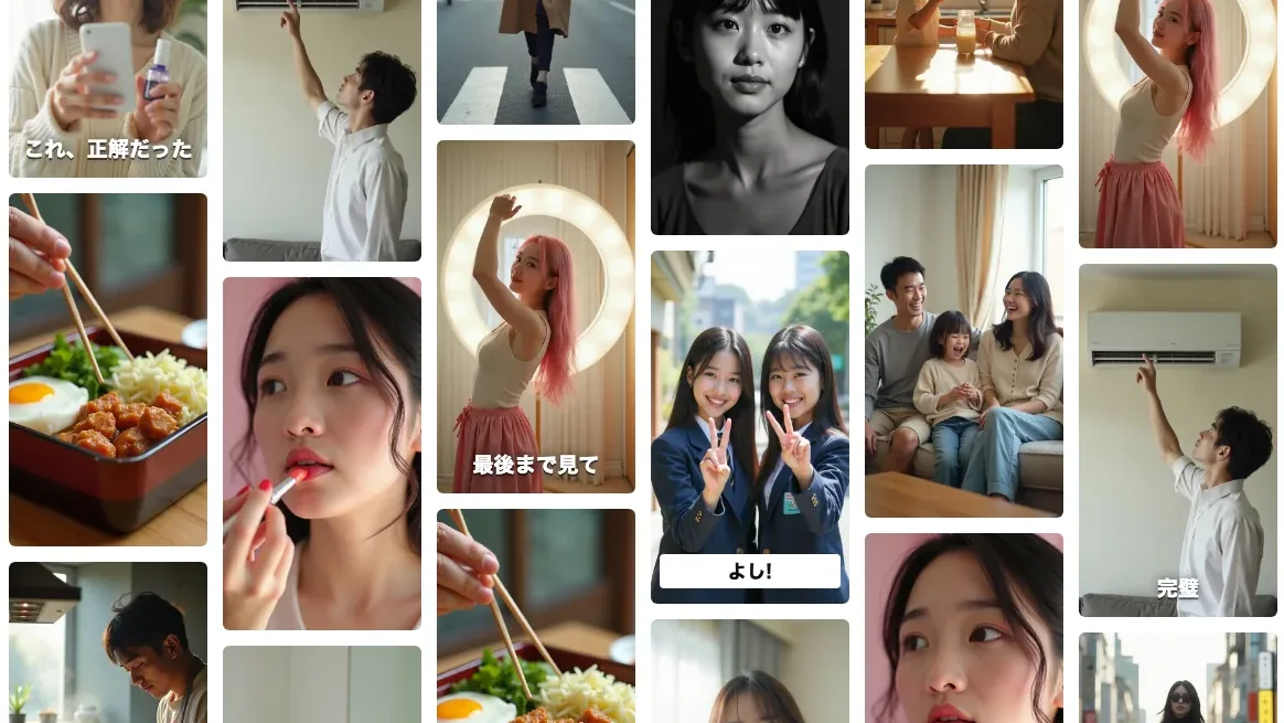 AI縦型CM・SNS広告運用